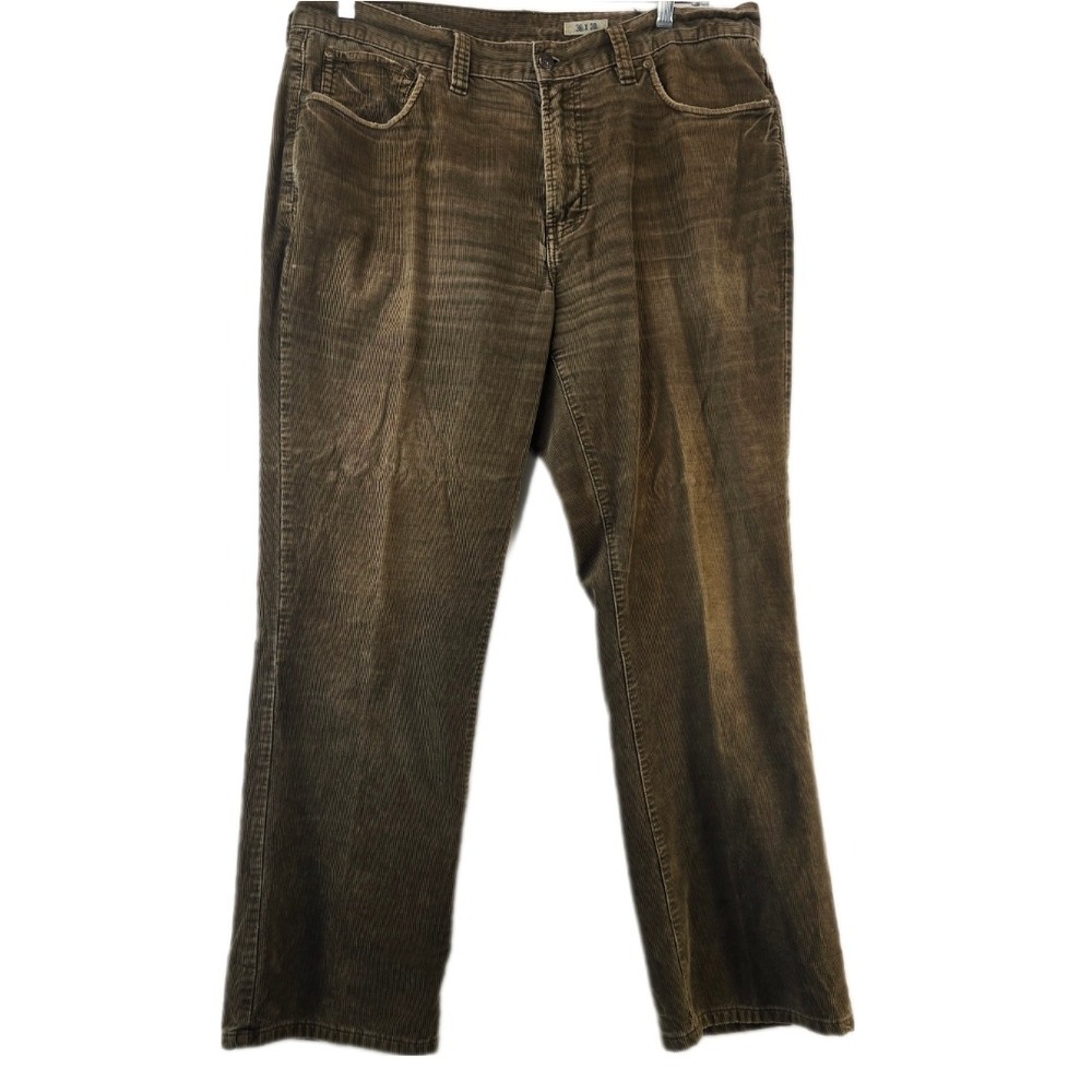 Polo Ralph Lauren Corduroy Pants Men's 38x30 Relaxed Fit Casual‎ Brown Classic
